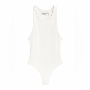 Abercrombie & Fitch White Bodysuit